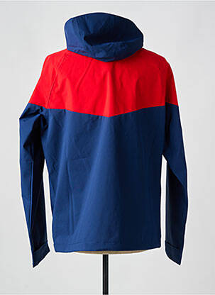 Imperméable coupe droite a capuche bleu FILA homme
