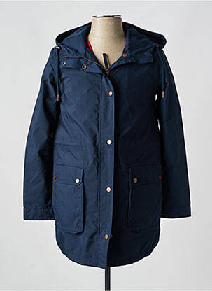 Parka manches longues a capuche bleu TIMBERLAND homme