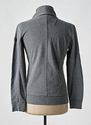 Sweat-shirt stretch manches longues gris TIMBERLAND femme