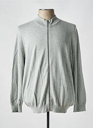 Gilet manches longues manches longues gris JACK & JONES homme