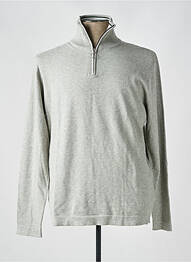 Pull col camionneur manches longues gris JACK & JONES homme