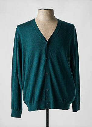 Gilet manches longues vert CELIO pour homme