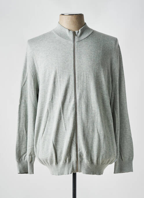 Gilet manches longues gris JACK & JONES pour homme