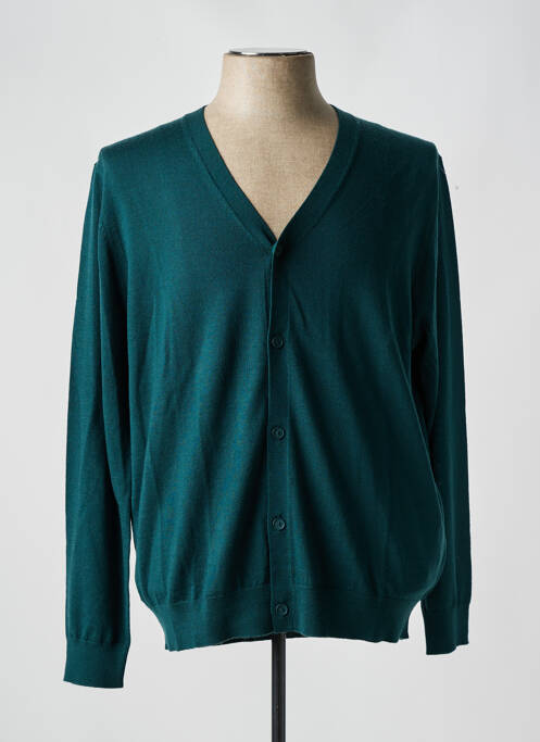 Gilet manches longues vert CELIO pour homme