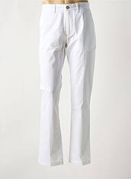 Pantalon chino tissage popeline taille normale blanc STATE OF ART homme
