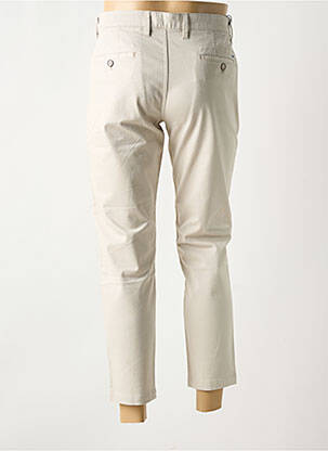 Pantalon chino tissage popeline taille normale beige BENDORFF homme