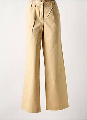 Pantalon flare taille normale taille normale beige TOMMY HILFIGER femme