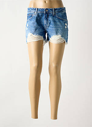 Short tissage denim taille normale bleu PEPE JEANS femme
