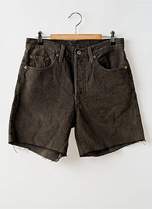 Short tissage denim taille normale marron LEVI'S femme