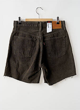 Short tissage denim taille normale marron LEVI'S femme