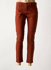 Jeans coupe slim marron ONE STEP pour femme seconde vue