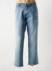 Jeans coupe slim bleu JACK & JONES pour homme seconde vue