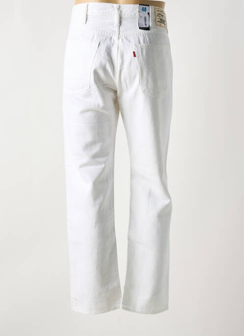 Jeans coupe droite blanc LEVIS pour homme