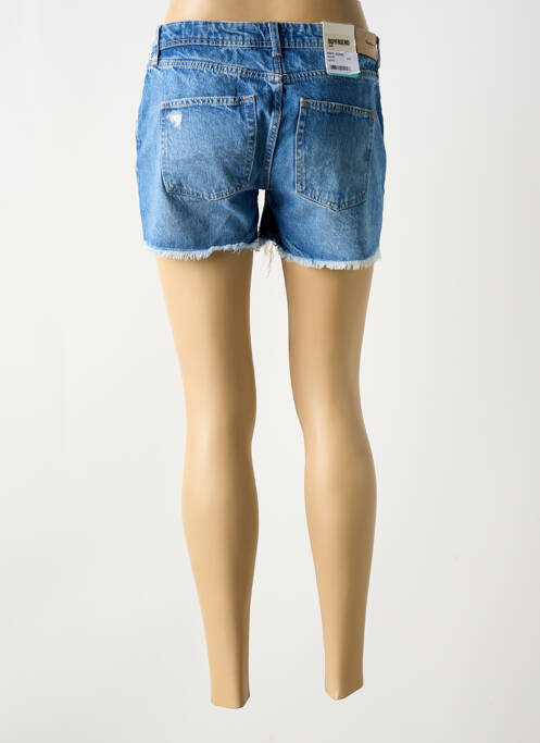 Short bleu PEPE JEANS pour femme