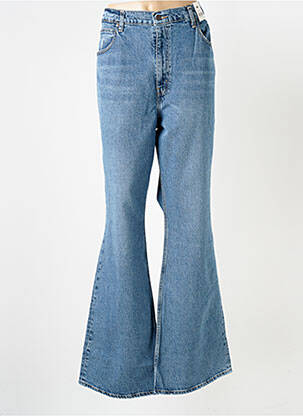 Jean coupe flare stretch taille normale bleu LEVIS femme