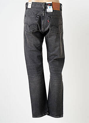 Jeans coupe droite effet usé taille normale noir LEVIS homme