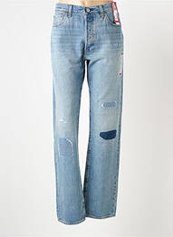 Jeans coupe droite taille normale taille normale bleu LEVIS femme