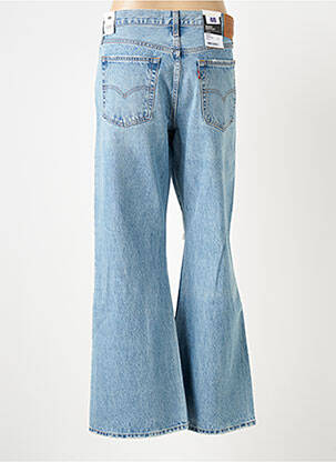 Jeans coupe large effet usé taille normale bleu LEVI'S femme
