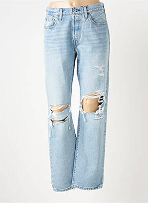 Jeans coupe droite taille normale taille normale bleu LEVI'S femme