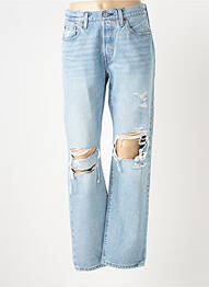 Jeans coupe droite taille normale taille normale bleu LEVIS femme