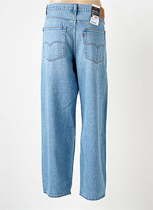 Jeans coupe large effet usé taille normale bleu LEVI'S femme