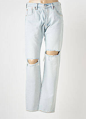 Jeans coupe droite taille normale taille normale bleu LEVI'S femme