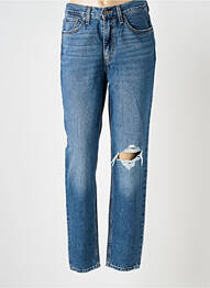 Jean coupe mom poches taille normale bleu LEVIS femme