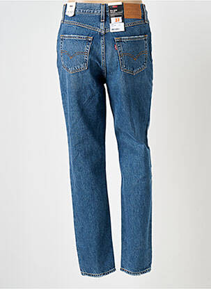 Jean coupe mom effet usé taille normale bleu LEVI'S femme