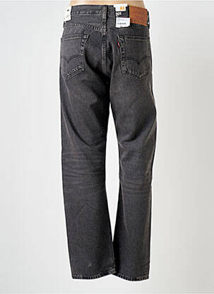 Jeans coupe droite effet usé taille normale noir LEVI'S homme
