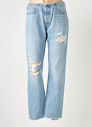Jeans coupe droite taille normale taille normale bleu LEVIS femme