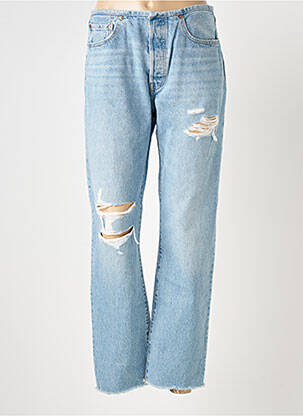 Jeans coupe droite taille normale taille normale bleu LEVIS femme