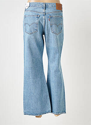 Jeans coupe large effet usé taille normale bleu LEVI'S femme