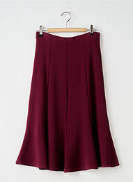 Jupe mi-longue coupe évasée violet WEILL femme