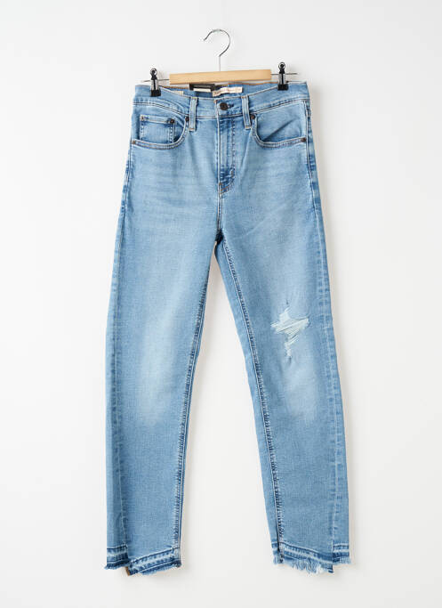 Jeans coupe slim stretch taille normale bleu LEVIS femme