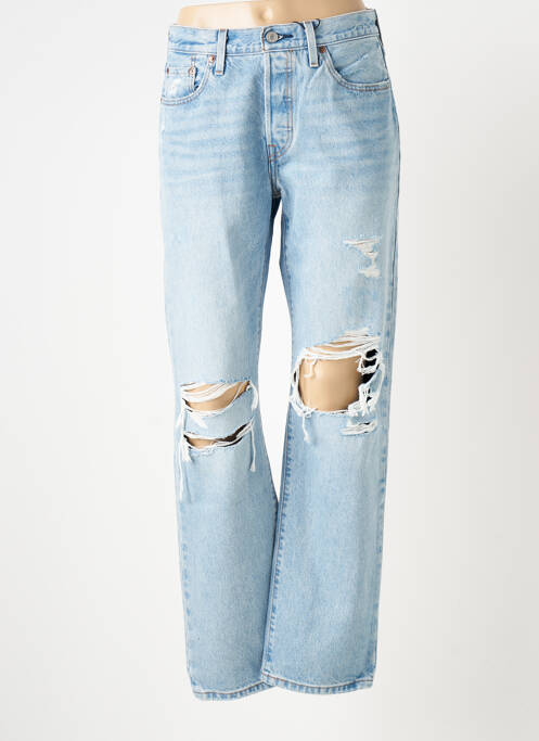 Jeans coupe droite bleu LEVIS pour femme