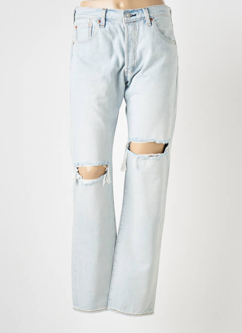 Jeans coupe droite bleu LEVIS pour femme