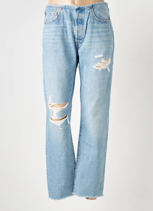 Jeans coupe droite bleu LEVIS pour femme