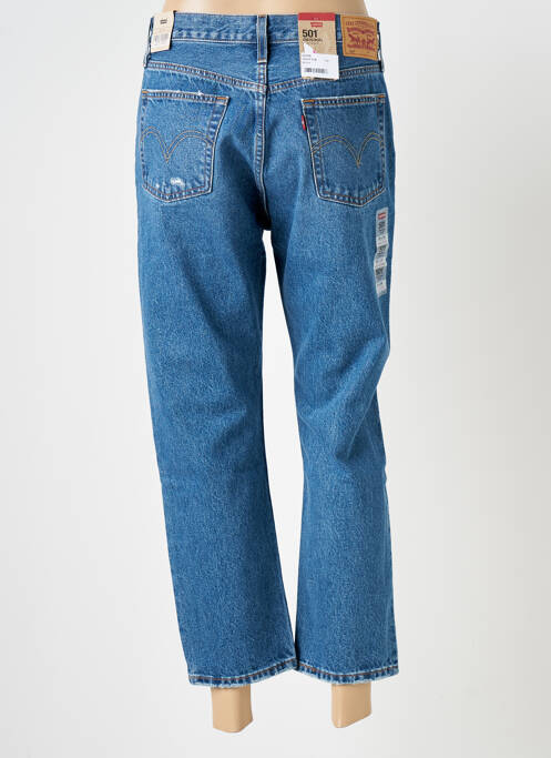Jeans coupe droite bleu LEVIS pour femme