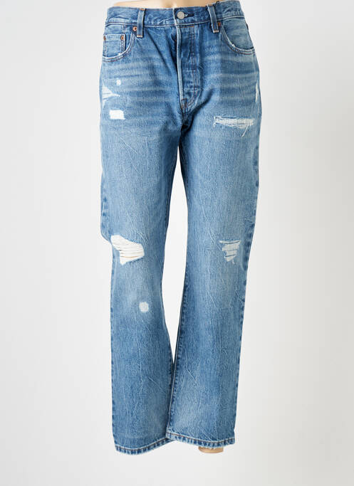 Jeans coupe droite bleu LEVIS pour homme