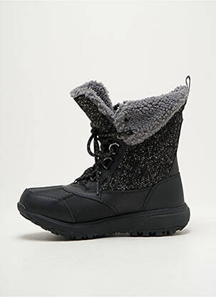 Bottines/boots matière lisse talon de 4 à 6cm noir SKECHERS femme