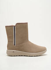 Bottines/Boots beige SKECHERS pour femme seconde vue