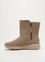 Bottines/Boots beige SKECHERS pour femme seconde vue