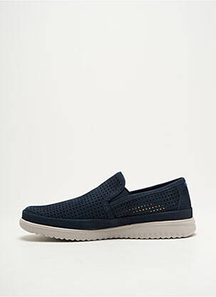 Slip ons bout rond bout rond bleu MEPHISTO homme