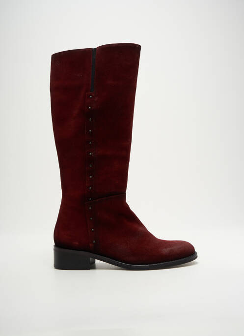 Bottes rouge DORKING pour femme