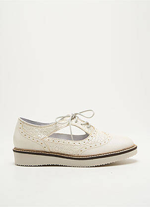 Derbies En Cuir Bleu Geo Reino – Femme, Taille 41, Modèle Tiaca, Neuves