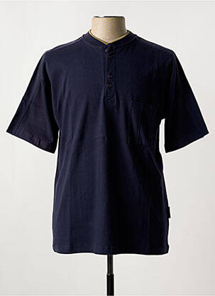 T-shirt bleu GABRIEL D'AUTHIE pour homme