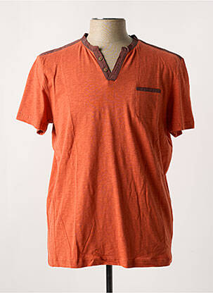 T-shirt orange COFOX pour homme