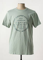 T-shirt vert LEE COOPER pour homme seconde vue