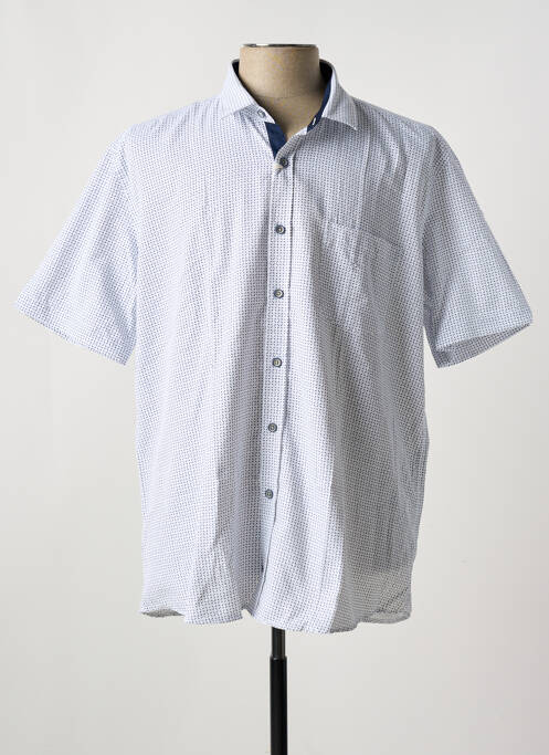Chemise manches courtes blanc CAPTEN pour homme