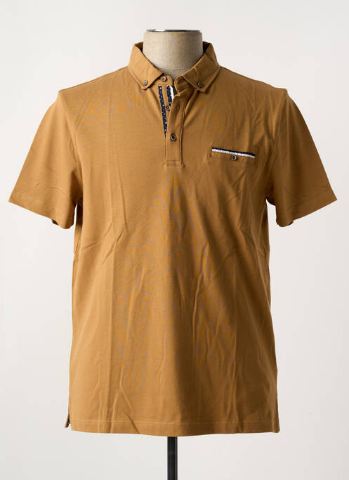Polo marron CAPTEN pour homme